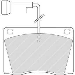 FR4 PLAQUETTE DE FREIN