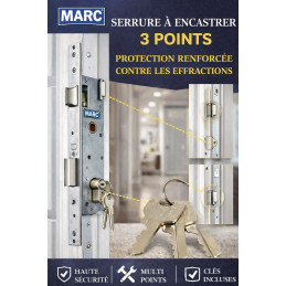 MARC / HetB SERRURE 3 POINT...