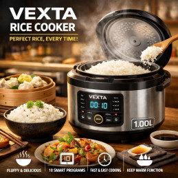 VEXTA RICE COOKER 1.0L NOIR...