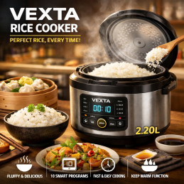 VEXTA RICE COOKER 2.2L NOIR...